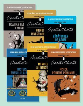 Pachet Agatha Christie Seria Hercule Poirot - coperta