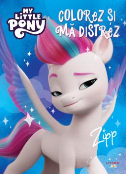 My Little Pony Colorez si ma distrez Zipp - coperta