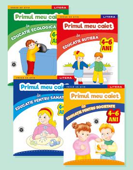 Imi place la gradinita 4 6 ani Pachet 4 carti - coperta