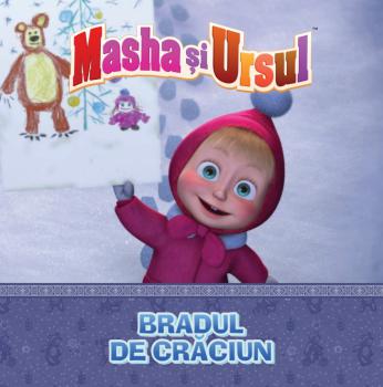 Volumul 25 Masha si Ursul Bradul de Craciun - coperta