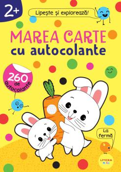Marea carte cu autocolante 2  - coperta