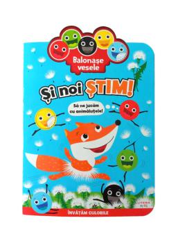 Balonase vesele Si noi stim Sa ne jucam cu animalutele  - coperta