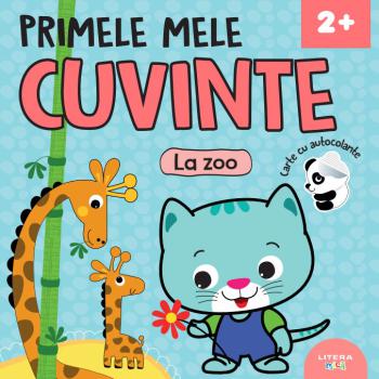 Primele mele cuvinte La zoo Carte cu autocolante 2  - coperta