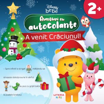 Disney bebe A venit Craciunul Aventuri cu autocolante 2  - coperta