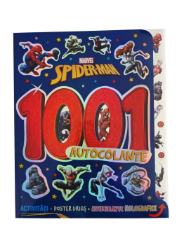 Marvel Spider Man 1001 autocolante - coperta