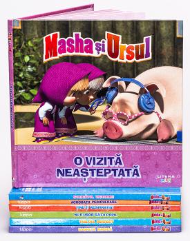 Pachet 7 volume Masha si ursul - coperta