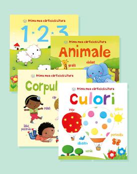 Prima mea carticica Litera Pachet 4 carti - coperta