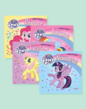 Invat cu poneii Pachet 4 carti My little pony - coperta