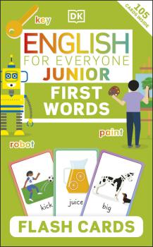 English for Everyone Junior First Words Flash Cards - coperta