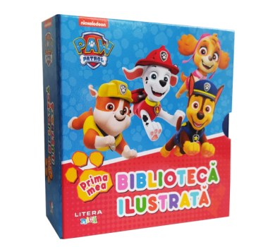 Cutie Patrula Catelusilor Prima mea biblioteca ilustrata - coperta