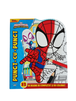 Disney Junior Marvel Paienjenelul si prietenii lui uimitori Punct cu punct - coperta