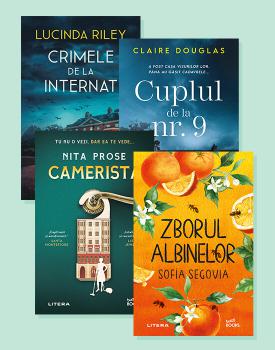 Pachet 4 carti Top Thriller - coperta