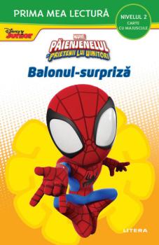 Marvel Paienjenelul si prietenii lui uimitori Balonul surpriza Nivelul 2 Carte cu majuscule  - coperta