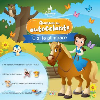 Disney Bebe Aventuri cu autocolante O zi la plimbare - coperta