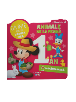 Disney Bebe Cuvinte pentru varsta mea Animale de la ferma - coperta