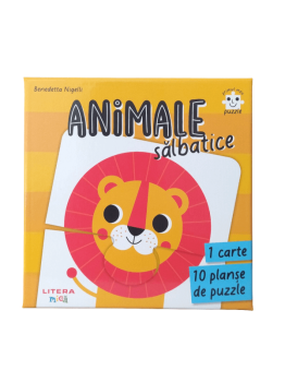 Primul meu puzzle Animale salbatice - coperta
