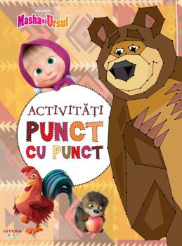 Masha si Ursul Activitati punct cu punct - coperta