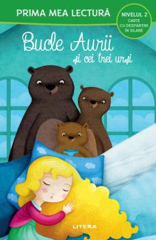 Bucle Aurii si cei trei ursi Nivelul 2 Carte cu despartiri in silabe  - coperta