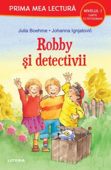 Robby si detectivii Nivelul 1 Carte cu pictograme  - coperta