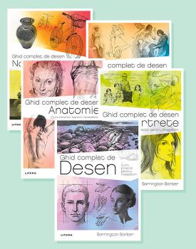 Pachet 5 carti Ghid complet de desen - coperta